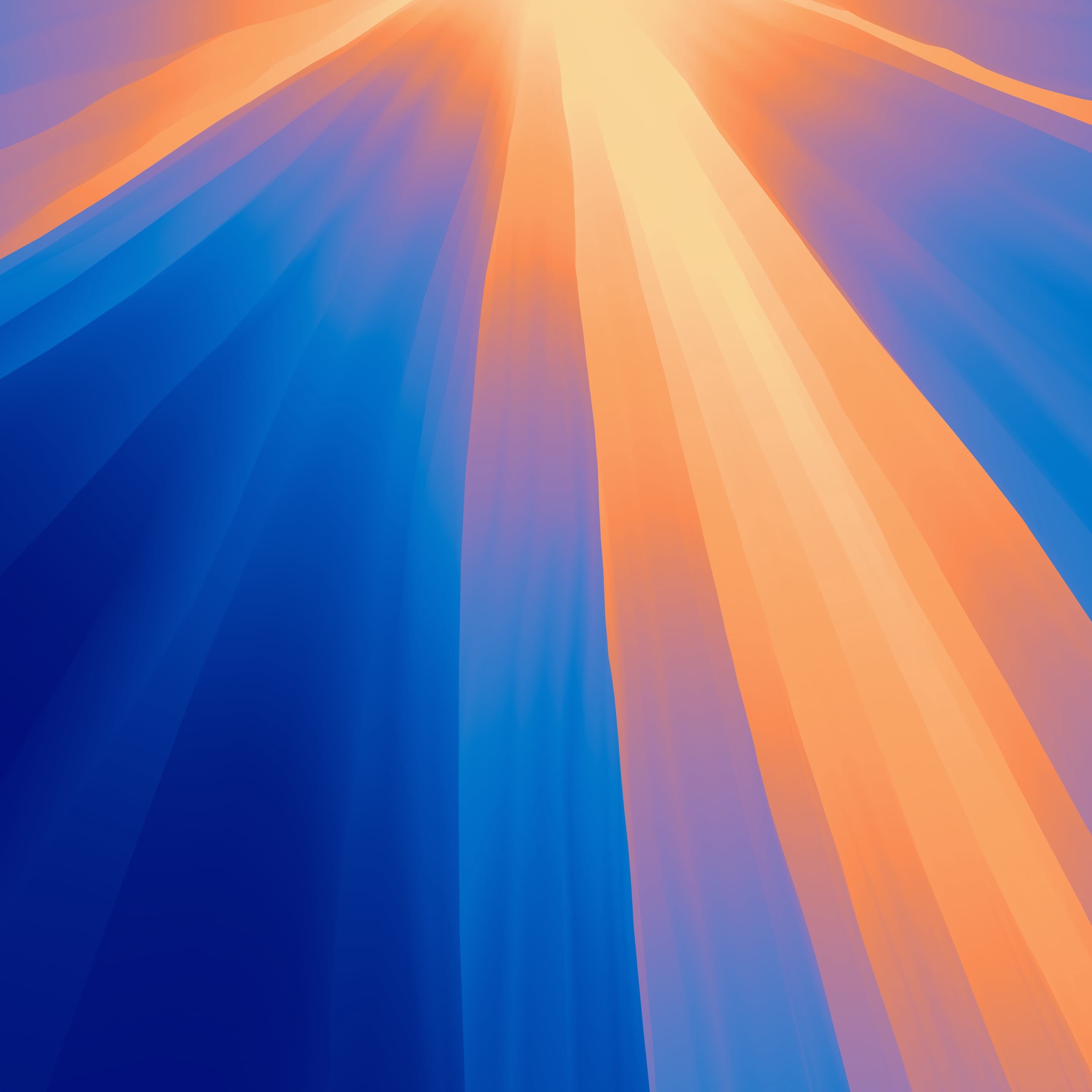 Default background image with orange and blue lights.